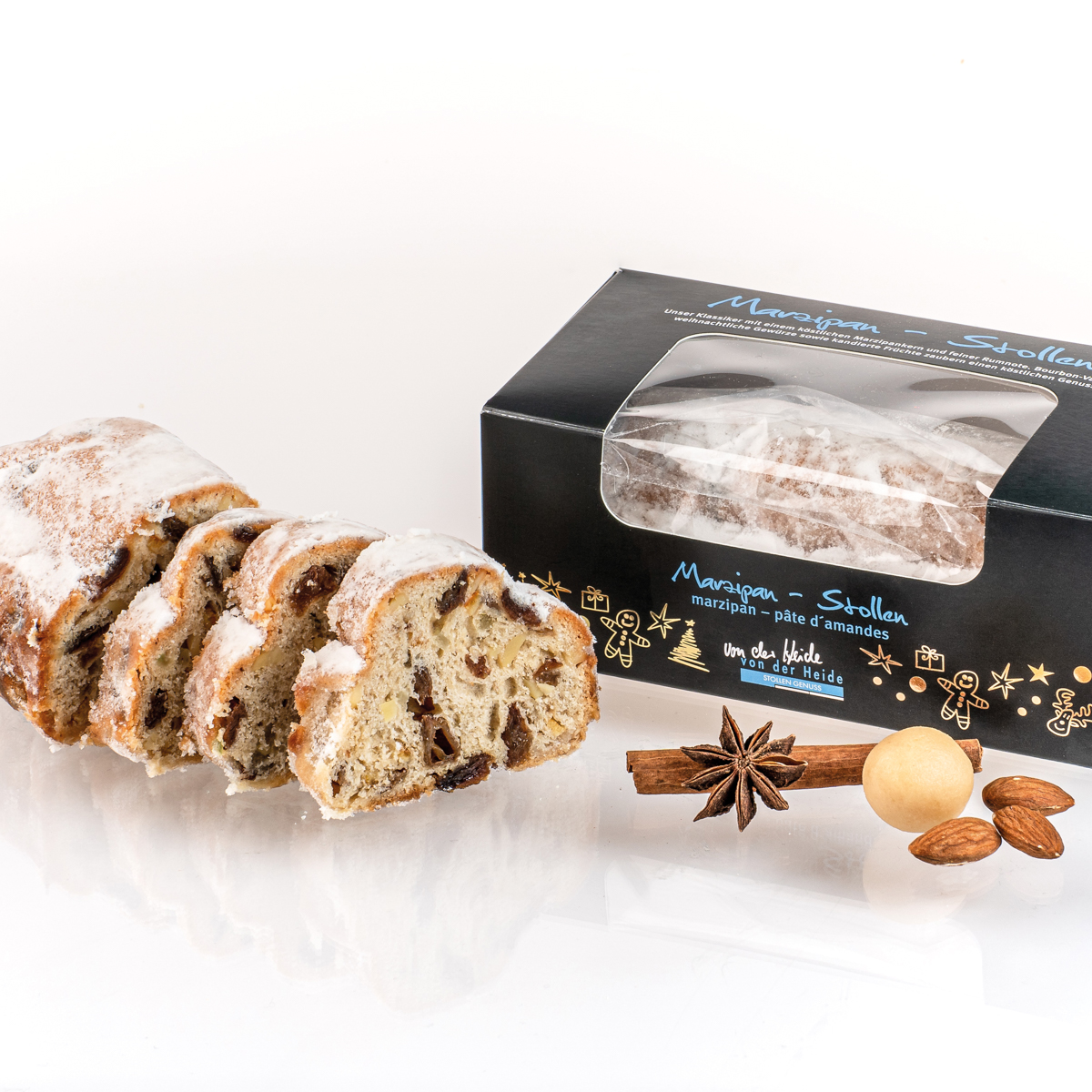 Marzipan-Stollen 250g