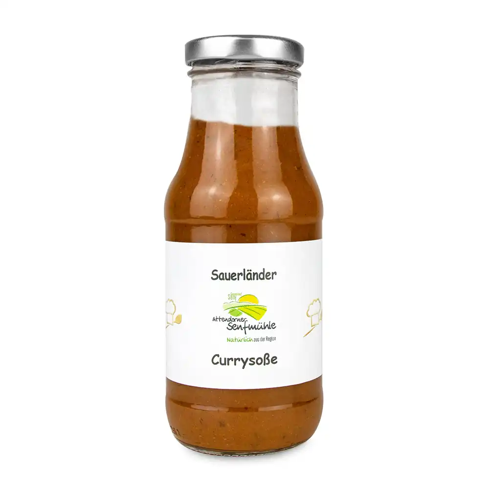 Currysoße von der Attendorner Senfmühle