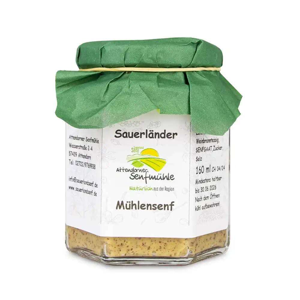 Mühlensenf von der Attendorner Senfmühle