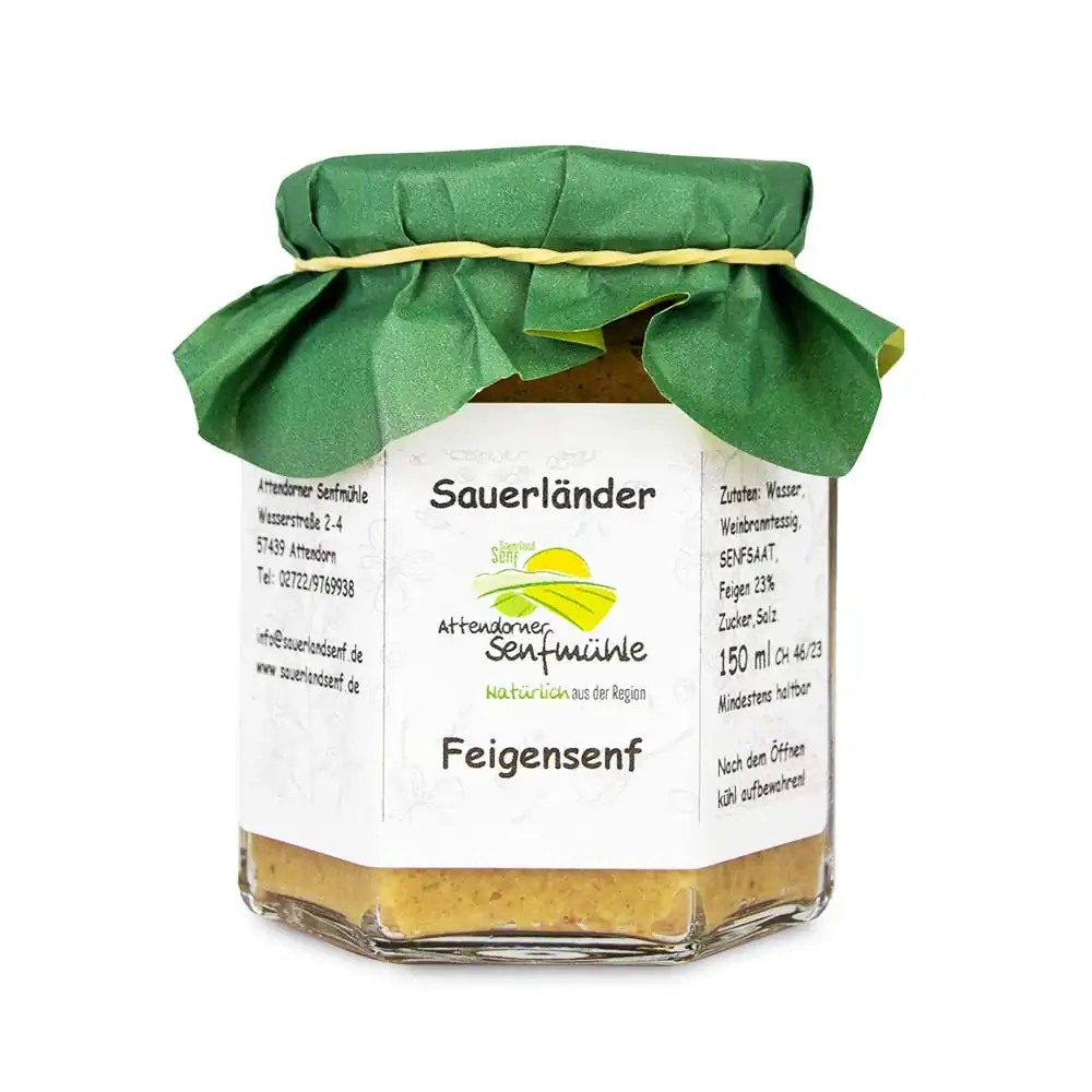 Feigensenf von der Attendorner Senfmühle