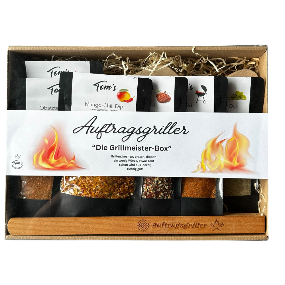 Tom's Auftragsgriller – Die Grillmeister-Box