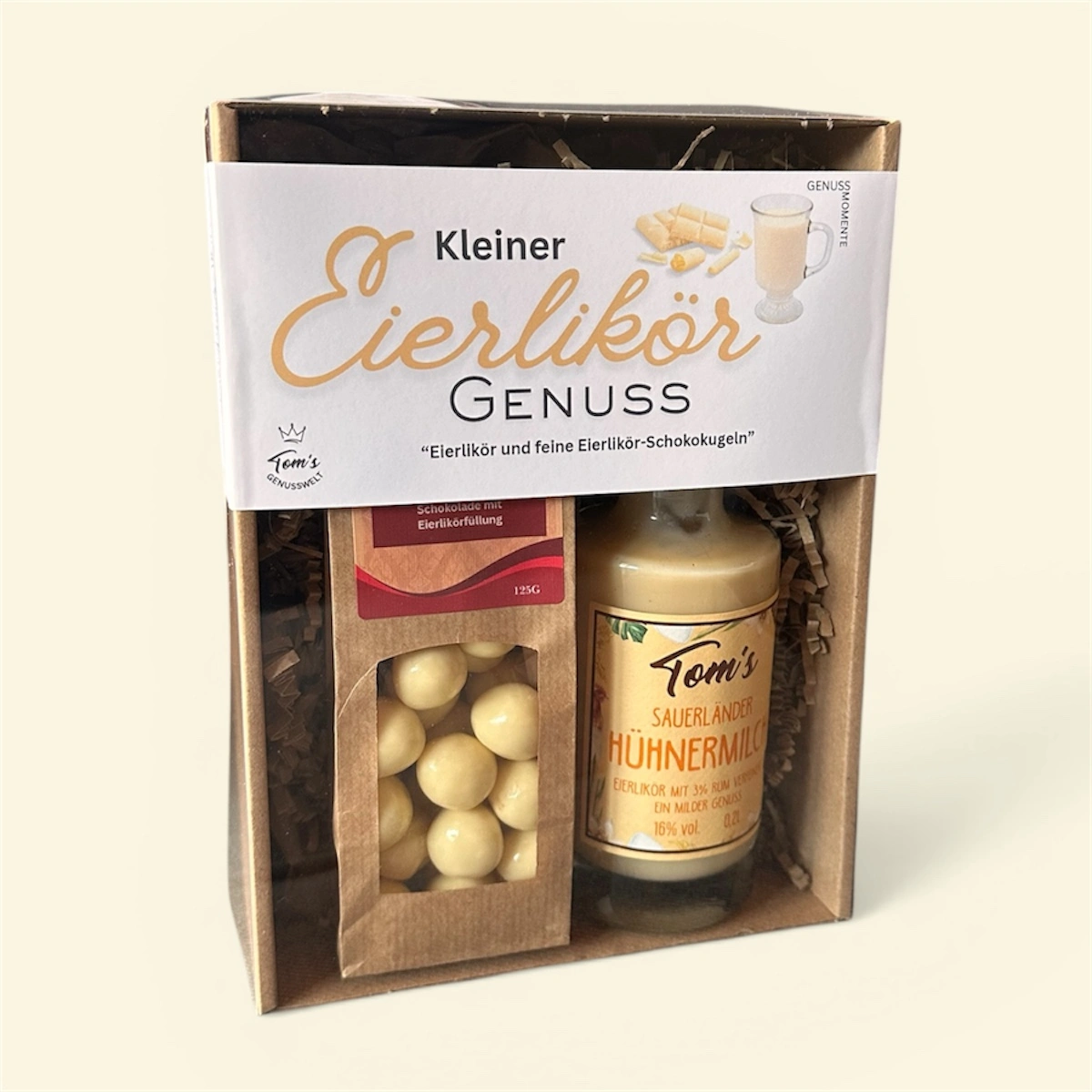 Geschenkset "Kleiner Eierlikör Genuss"-zoom