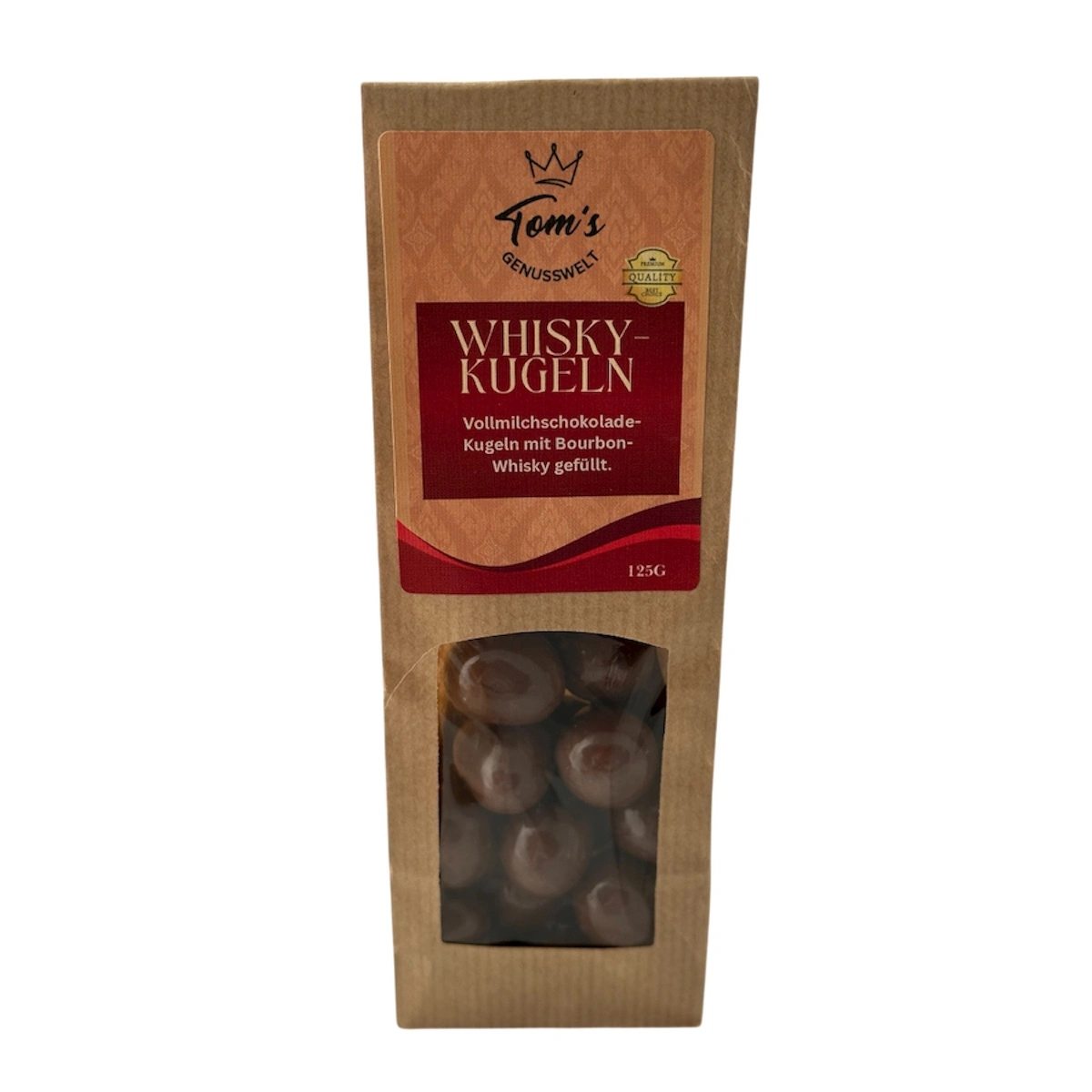 Tom’s Whisky Schokokugeln – Edle Schokolade trifft feinen Bourbon-zoom