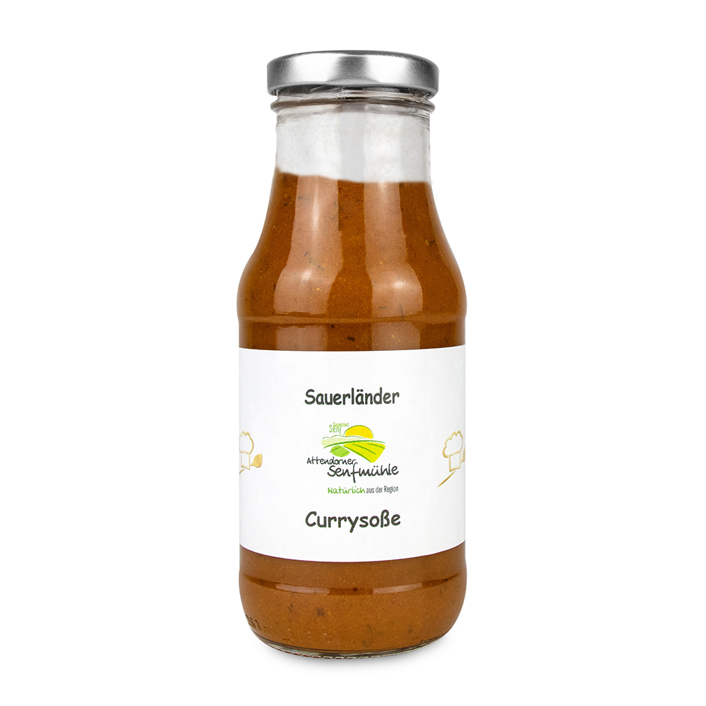 Currysoße von der Attendorner Senfmühle
