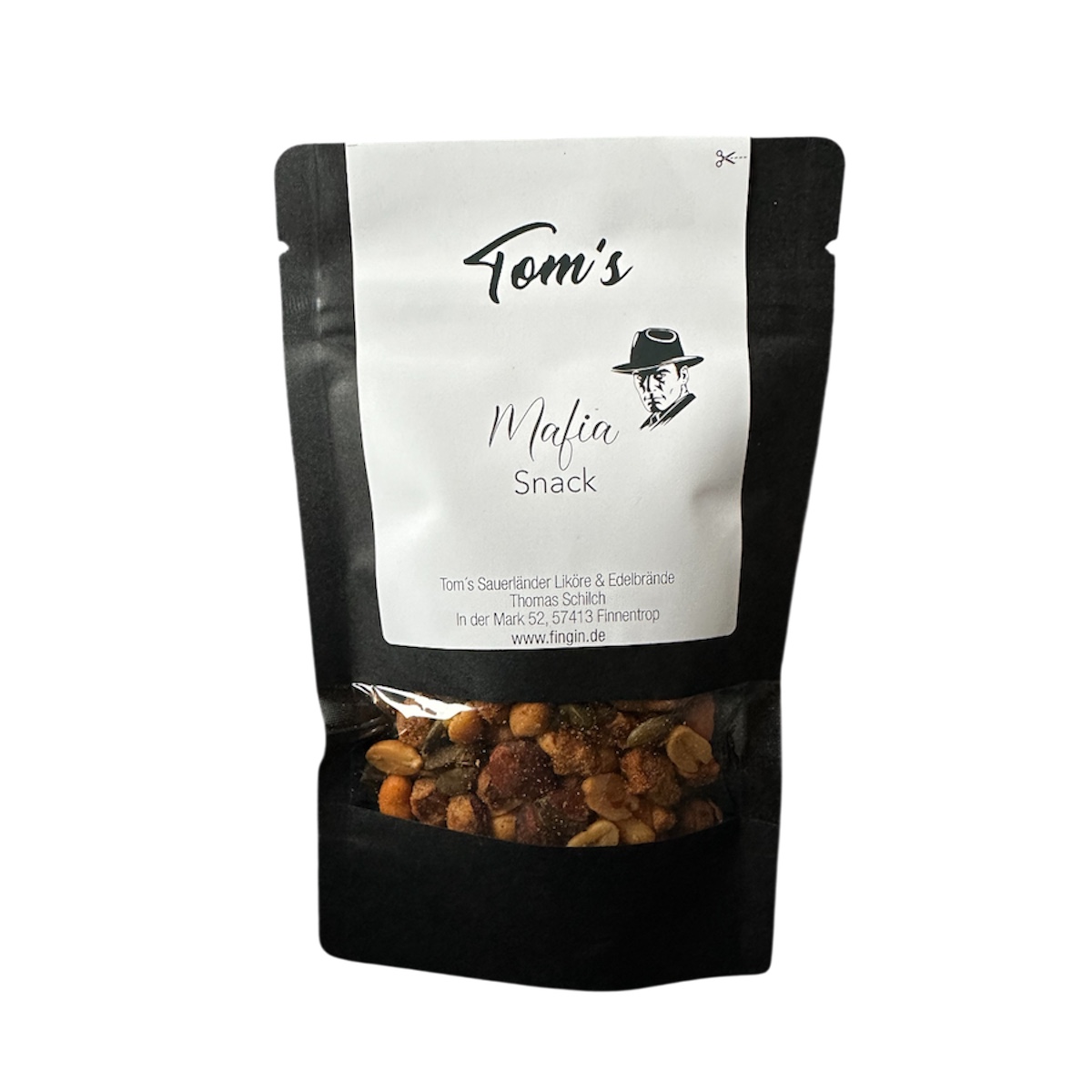 Tom’s Mafia Snack – Herzhafter Mix aus Nüssen & Olivenringen