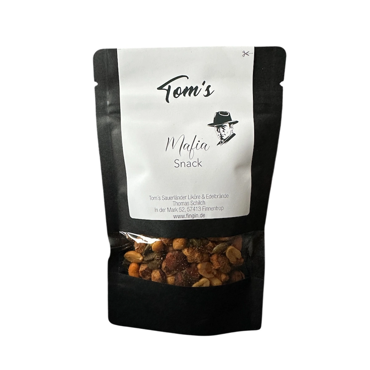 Tom’s Mafia Snack – Herzhafter Mix aus Nüssen & Olivenringen