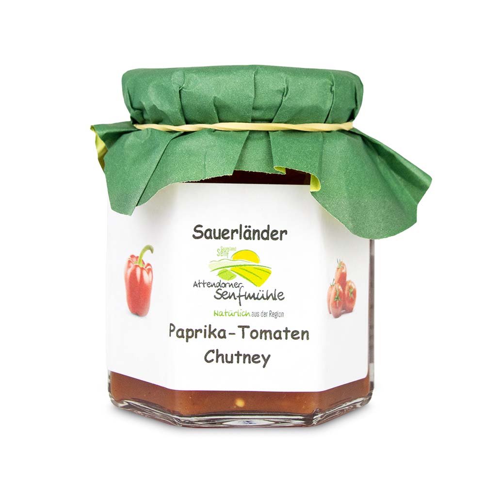 Tomaten-Paprika-Chutney von der Attendorner Senfmühle