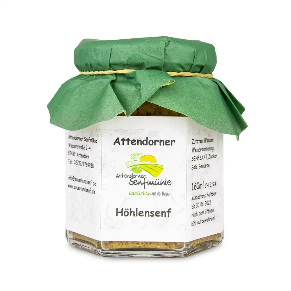 Höhlensenf von der Attendorner Senfmühle