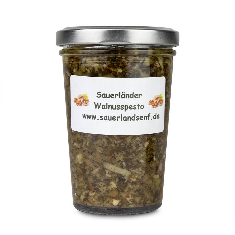 Walnusspesto von der Attendorner Senfmühle
