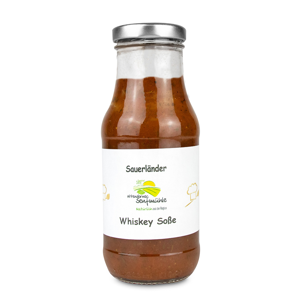 Whiskey-Soße von der Attendorner Senfmühle
