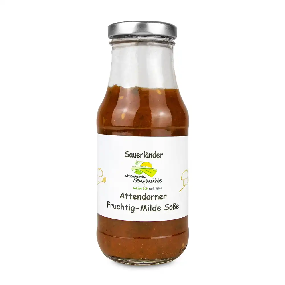 Attendorner Fruchtig-Milde Grillsoße von der Attendorner Senfmühle